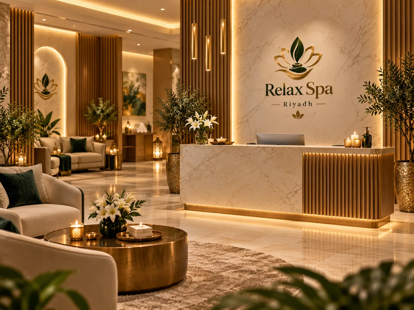 Relax Spa Riyadh reception